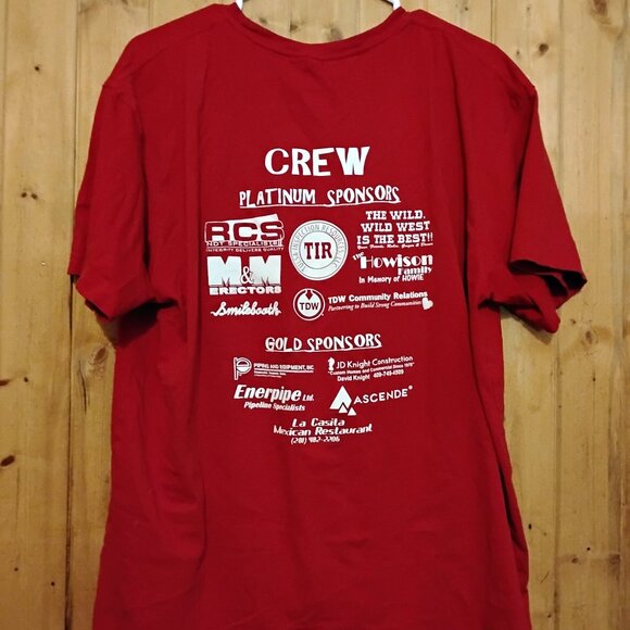 Men's Red Vintage XL Crawfish Boil 1997 Graphic T-Shirt - Picture 6 of 6